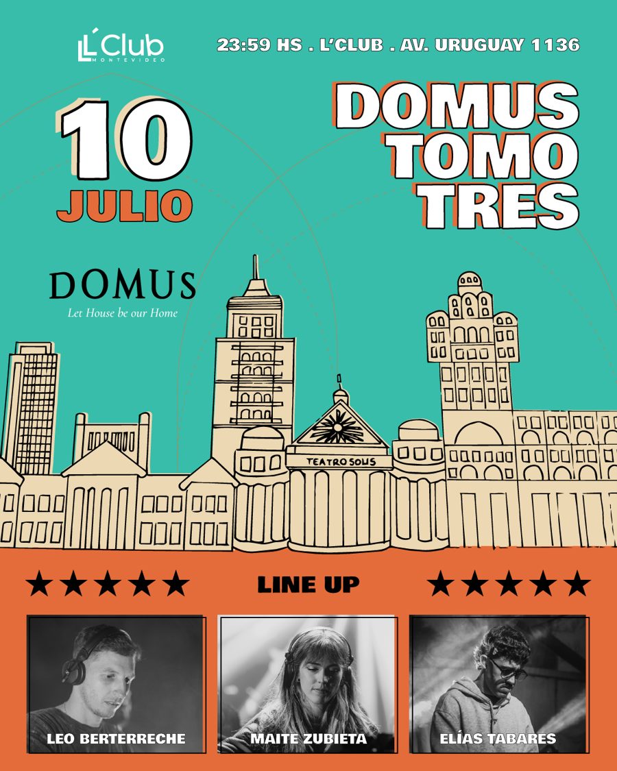 Flyer de Domus Tomo III